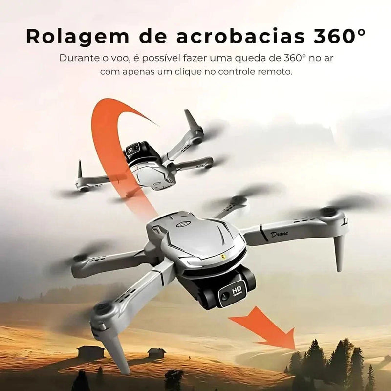 Drone SKYVIEW X8 8K Profissional com GPS e Câmera Ultra HD | Innova Fácil