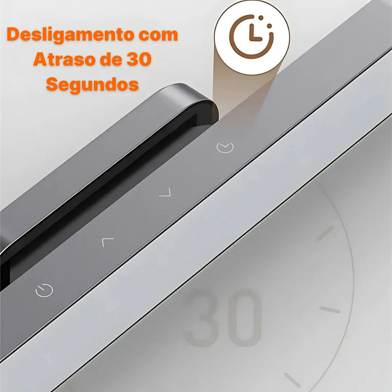 Luminária Baseus Magnética LED Recarregável com Escurecimento Gradual | Innova Fácil
