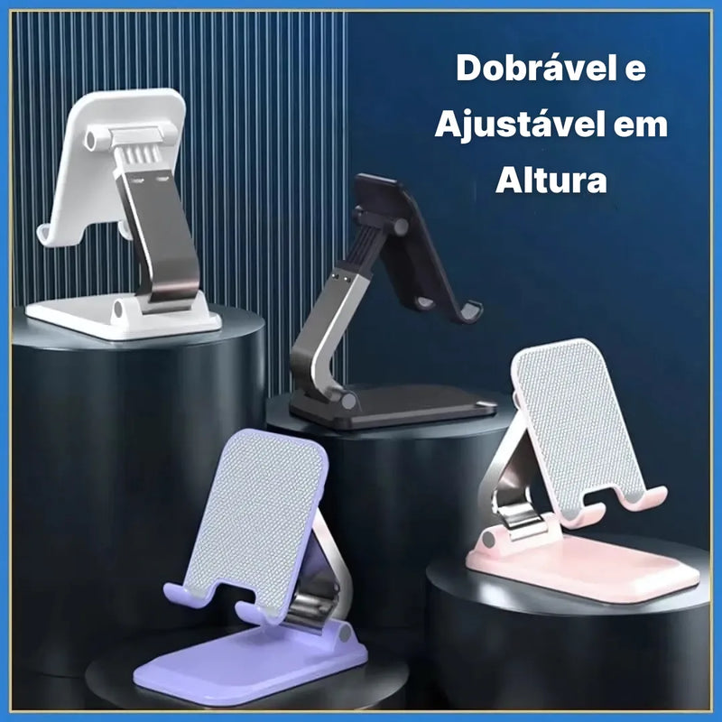 Suporte Multifuncional Portátil para Celular e Tablet - Innova Fácil